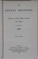 c1876 8vol The Annual Register For Years 1876 to 1894 Antique History Books-4