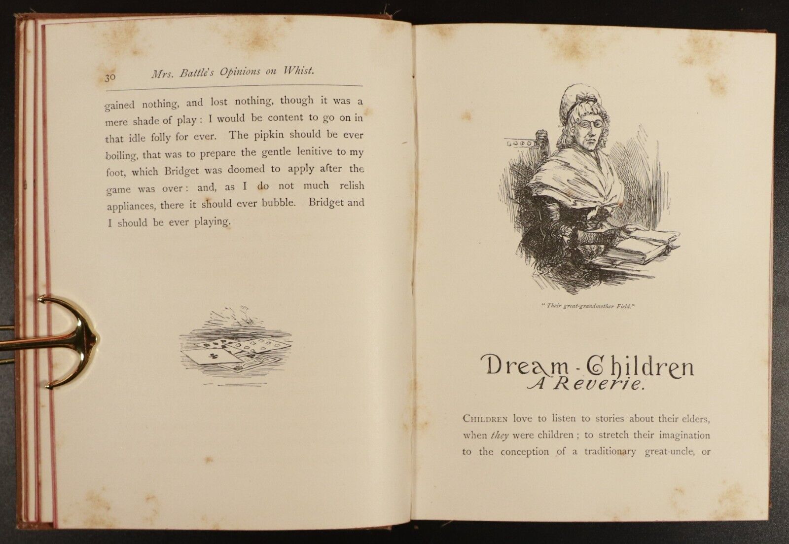 c1895 Some Essays Of Elia by Charles Lamb Antique British Literature Book