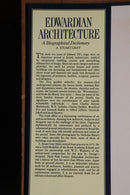 1988 Edwardian Architecture: A Biographical Dictionary Architect Reference Book-3