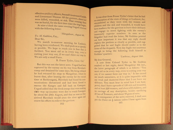 1938 Ordeal At Lucknow by Michael Joyce Antique British Military Book 1st Ed