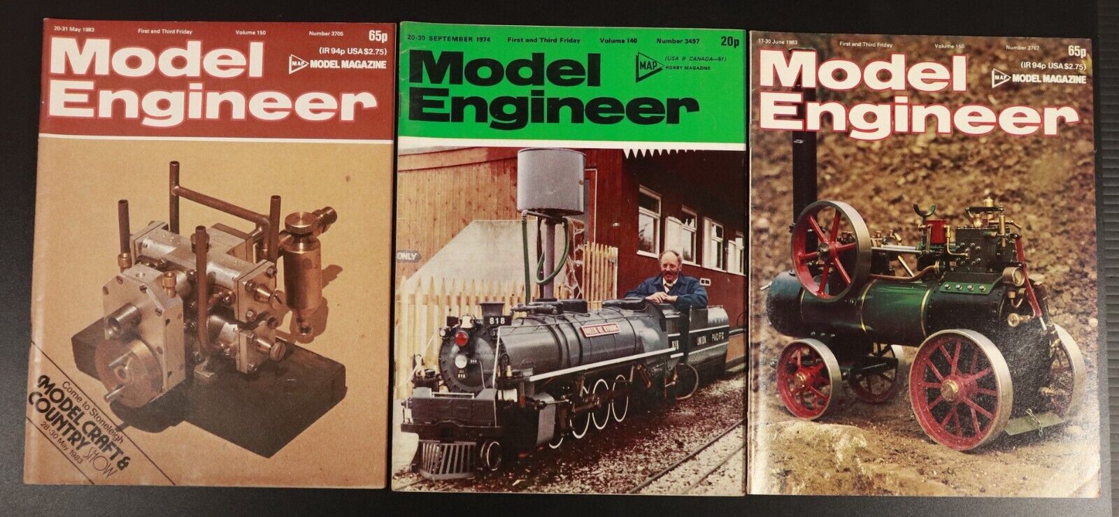 1982 33vol Model Engineer Map Model Magazine Modelling Hobby Books Bulk Lot