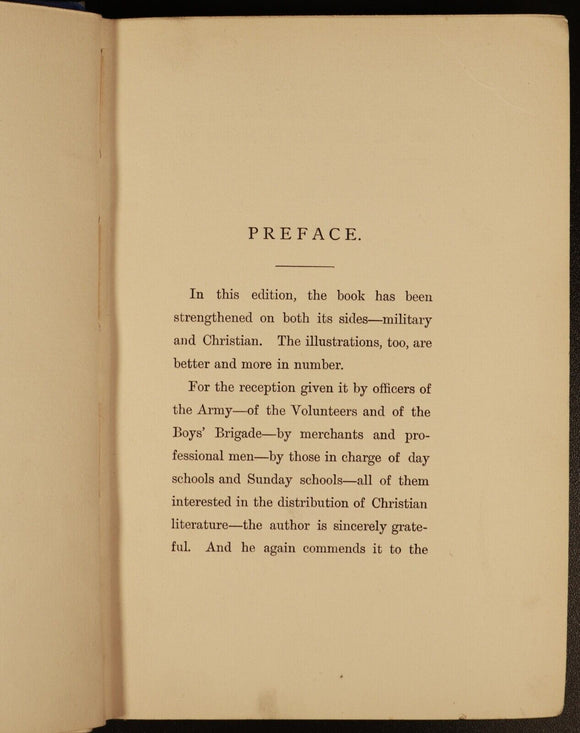 1897 Sword And Seed Basket by CA Mackenzie Antique British Military History Book