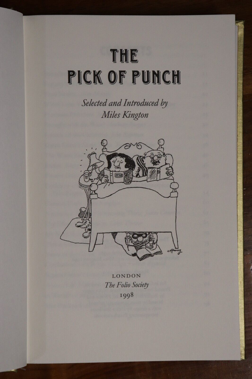 2003 The Pick Of Punch: Folio Society British History & Literature Book