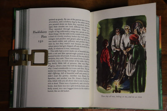 1982 The Adventures Of Huckleberry Finn Classic Childrens Literature Book