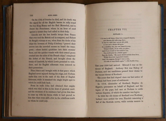 1883 Norham Castle by Hubert EH Jerningham 1st Edition Antique Architecture Book
