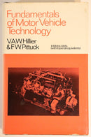 1972 Fundamentals Of Motor Vehicle Technology Vintage Automotive Reference Book-1