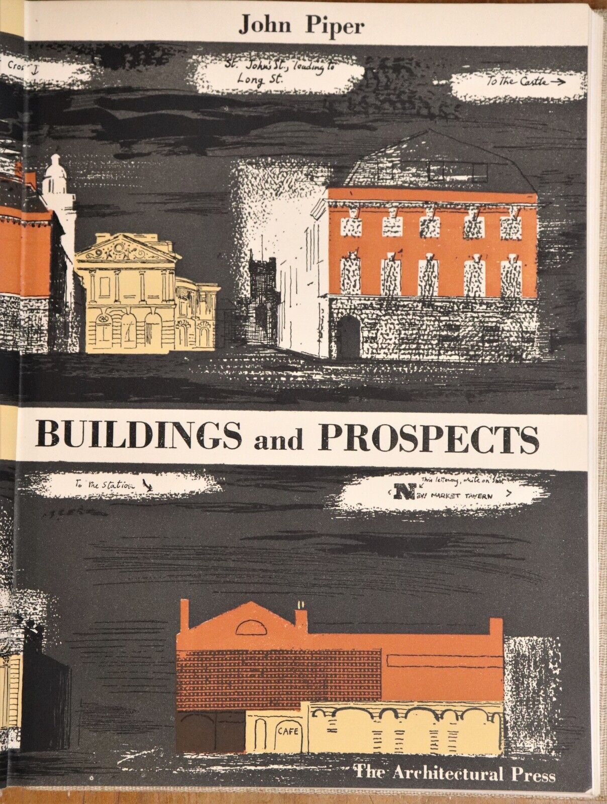 1948 Buildings & Prospects by John Piper British Architecture Reference Book