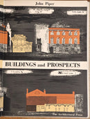 1948 Buildings & Prospects by John Piper British Architecture Reference Book-1