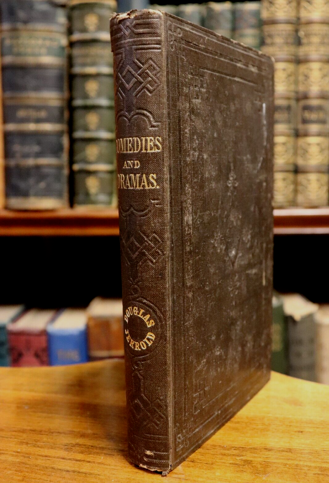 1854 Comedies & Dramas by D Jerrold Antique British Literature Fiction Book