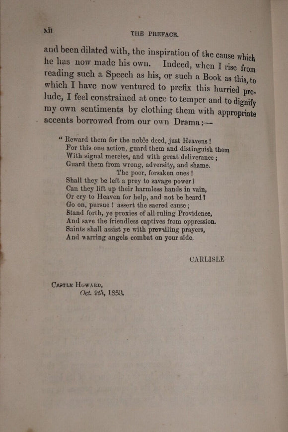 1853 Uncle Tom's Cabin by Harriet Beecher Stowe Antiquarian Fiction Book