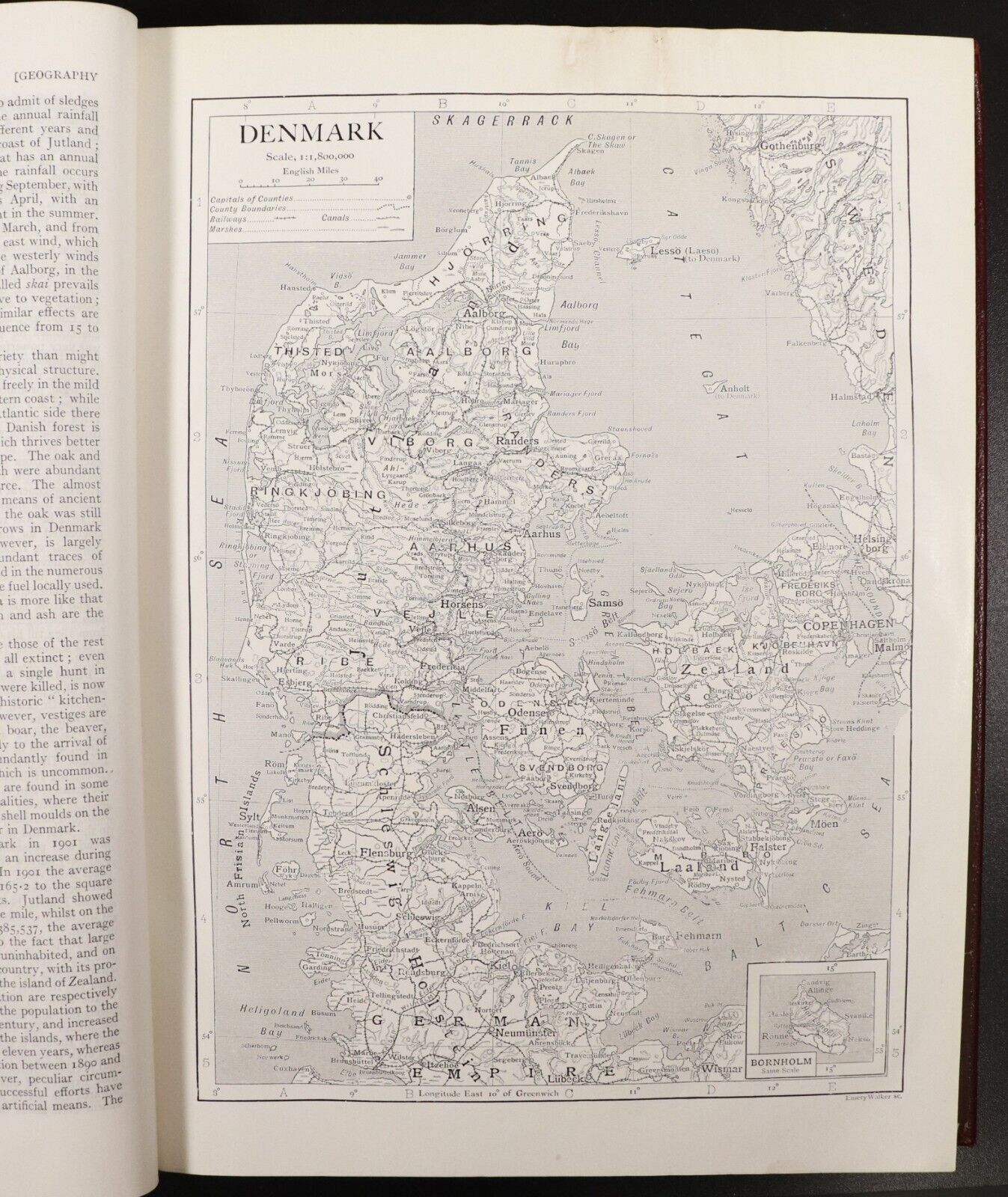 1910 4vol Encyclopaedia Britannica 11th Edition Antique Reference Books Maps