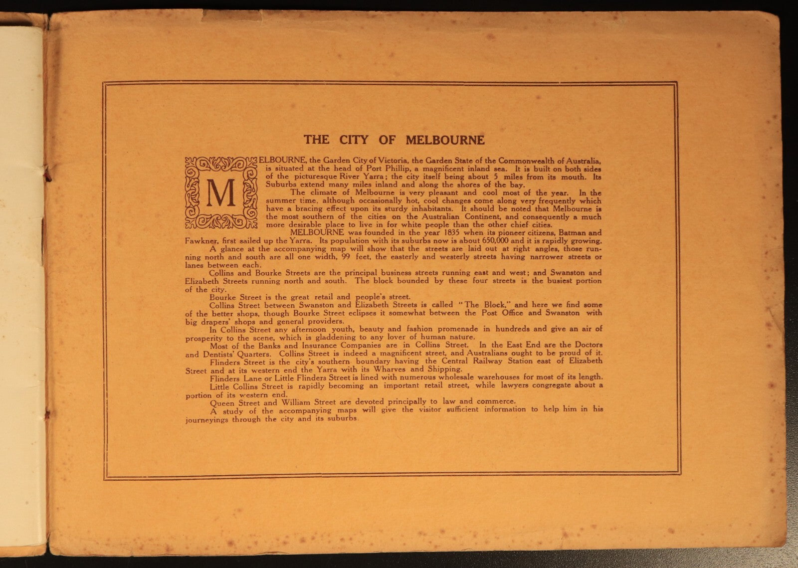 Beautiful Melbourne Views Of Buildings etc c1910 Australian Tourism & Photo Book