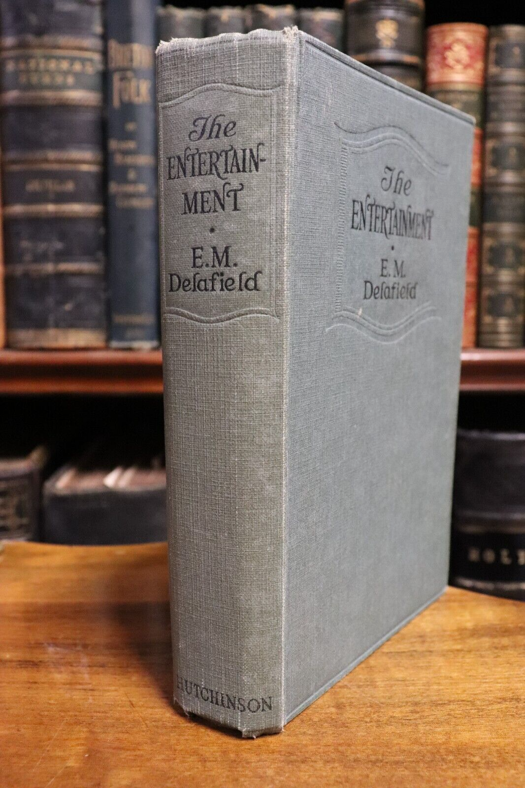 c1927 The Entertainment by EM Delafield Antique British Literature Fiction Book