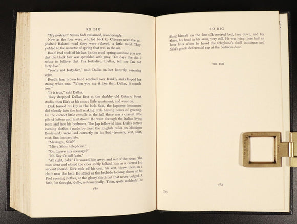 c1950 So Big by Edna Ferber International Collectors Library Book Female Author