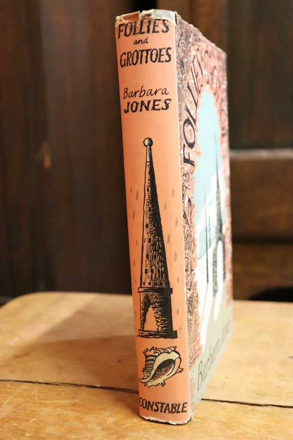 1953 Follies & Grottoes by Barbara Jones Vintage British & Irish History Book