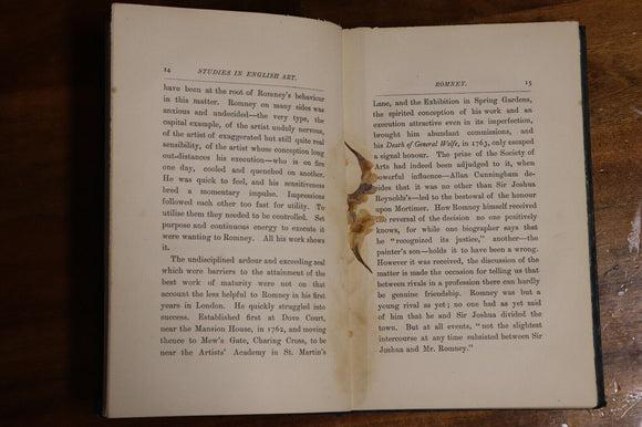 1880 Studies In English Art by F Wedmore Antique British Art History Book