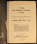 Voyage From Plymouth To Melbourne In 1839 Australian History Book J.B. Were-6