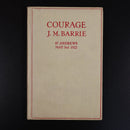 1922 Courage by J.M. Barrie Rectoral Address At St Andrews Antique Book-1