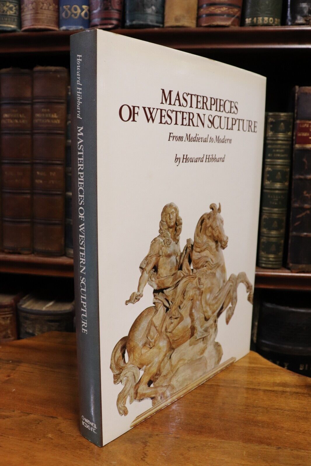 c1977 Masterpieces Of Western Sculpture Art Reference & History Book