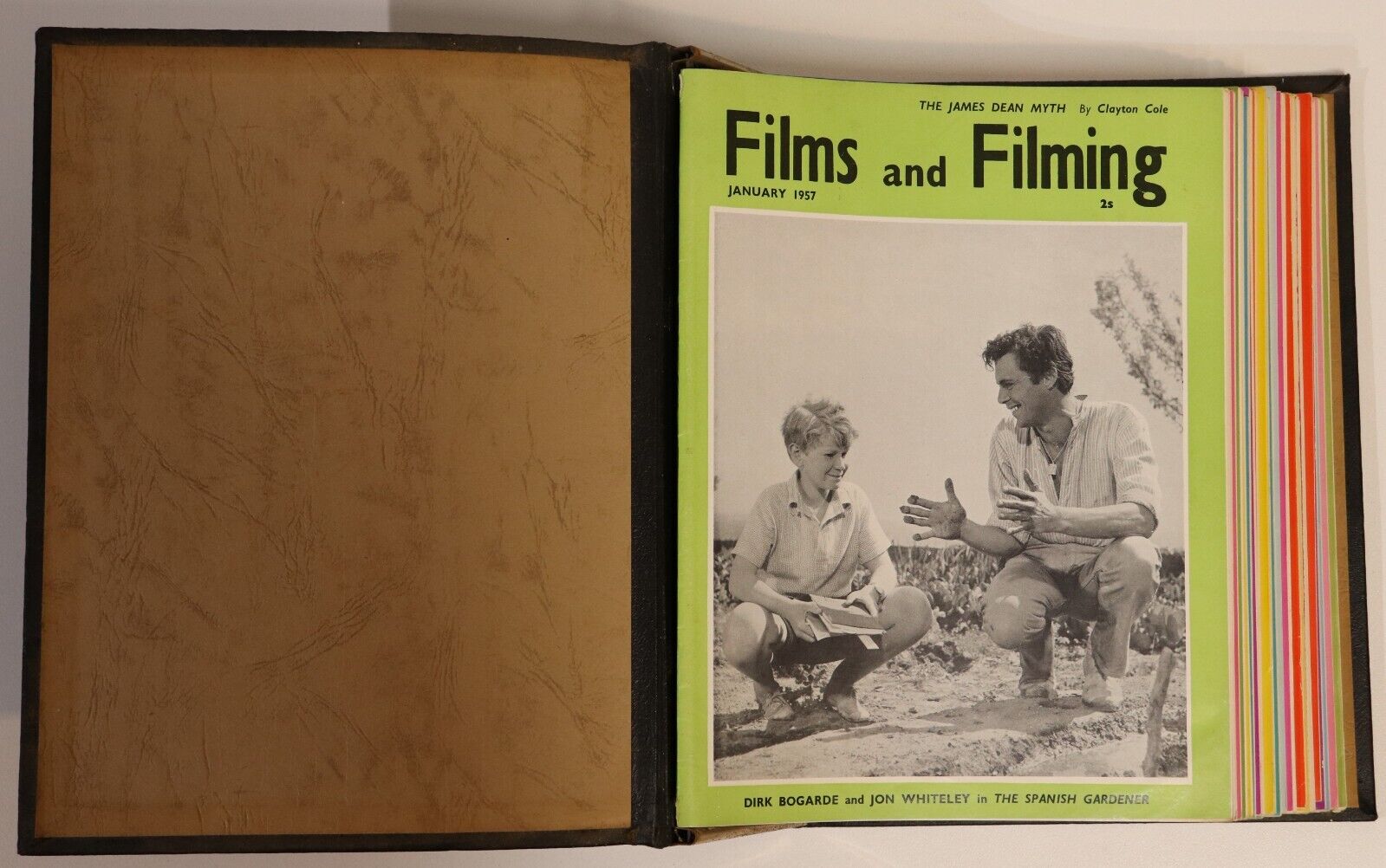 1957 Films & Filming Magazine Vintage Film History Cinema Reference Books - 0