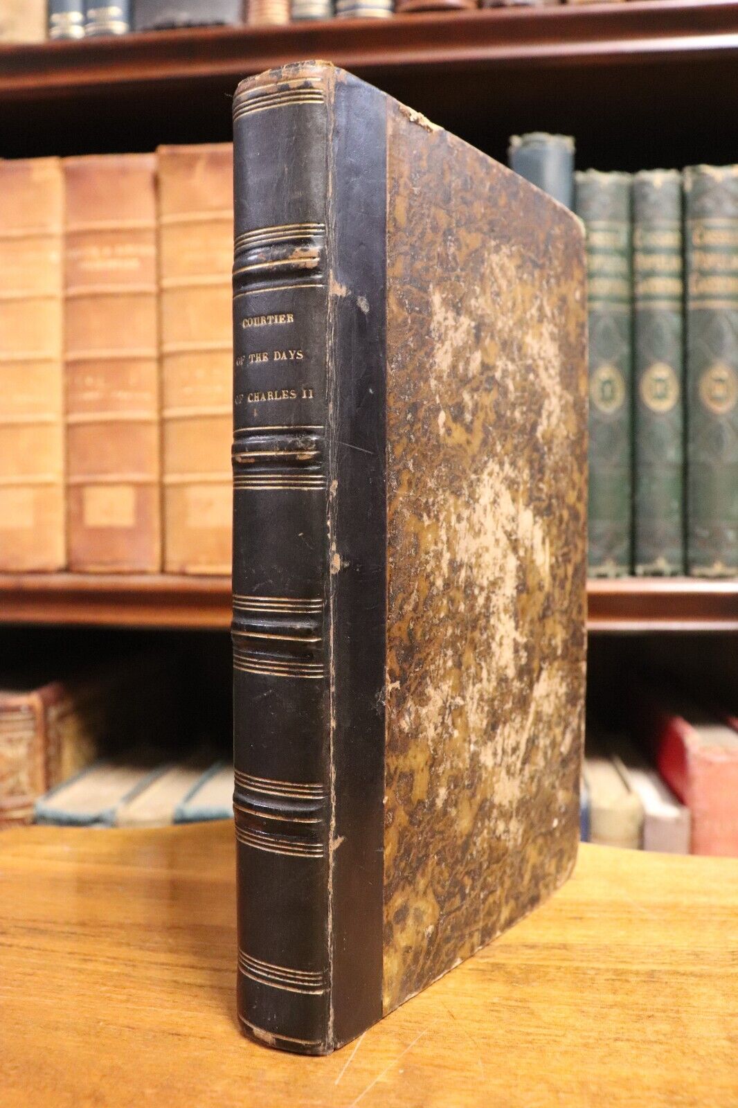 1839 The Courtier Of The Days Of Charles II Antiquarian British History Book