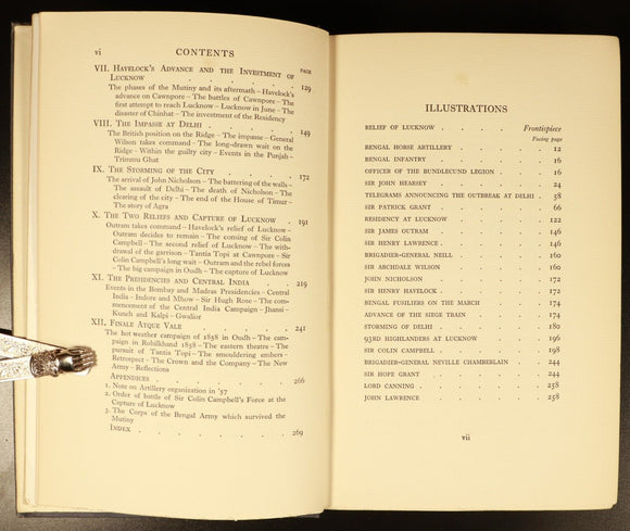 1931 The Indian Mutiny In Perspective by G. MacMunn Military History Book 1st Ed