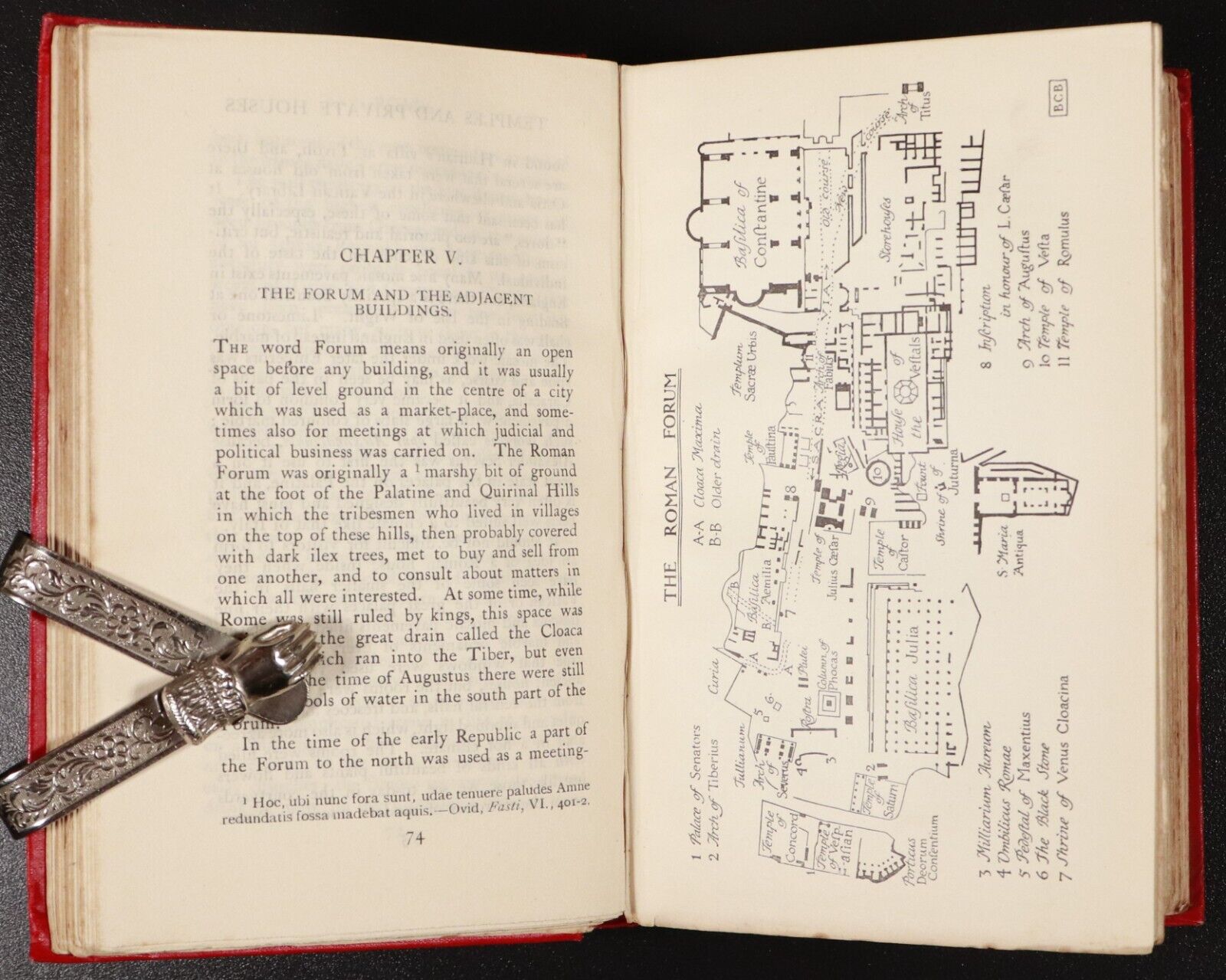 1904 Rome by C.G. Ellaby Antique Roman History Book Illustrated by B.C. Boulter