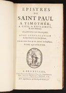 1709 3vol Epistres De Saint Paul Antiquarian French Theology Books Corinthiens-4