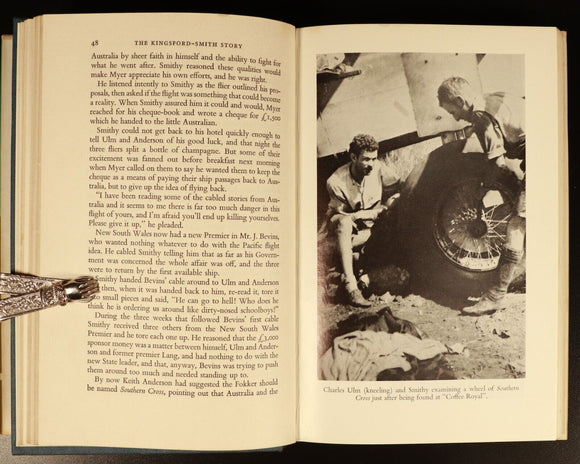 1966 Smithy: The Kingsford Smith Story Australian Aviation History Book McNally