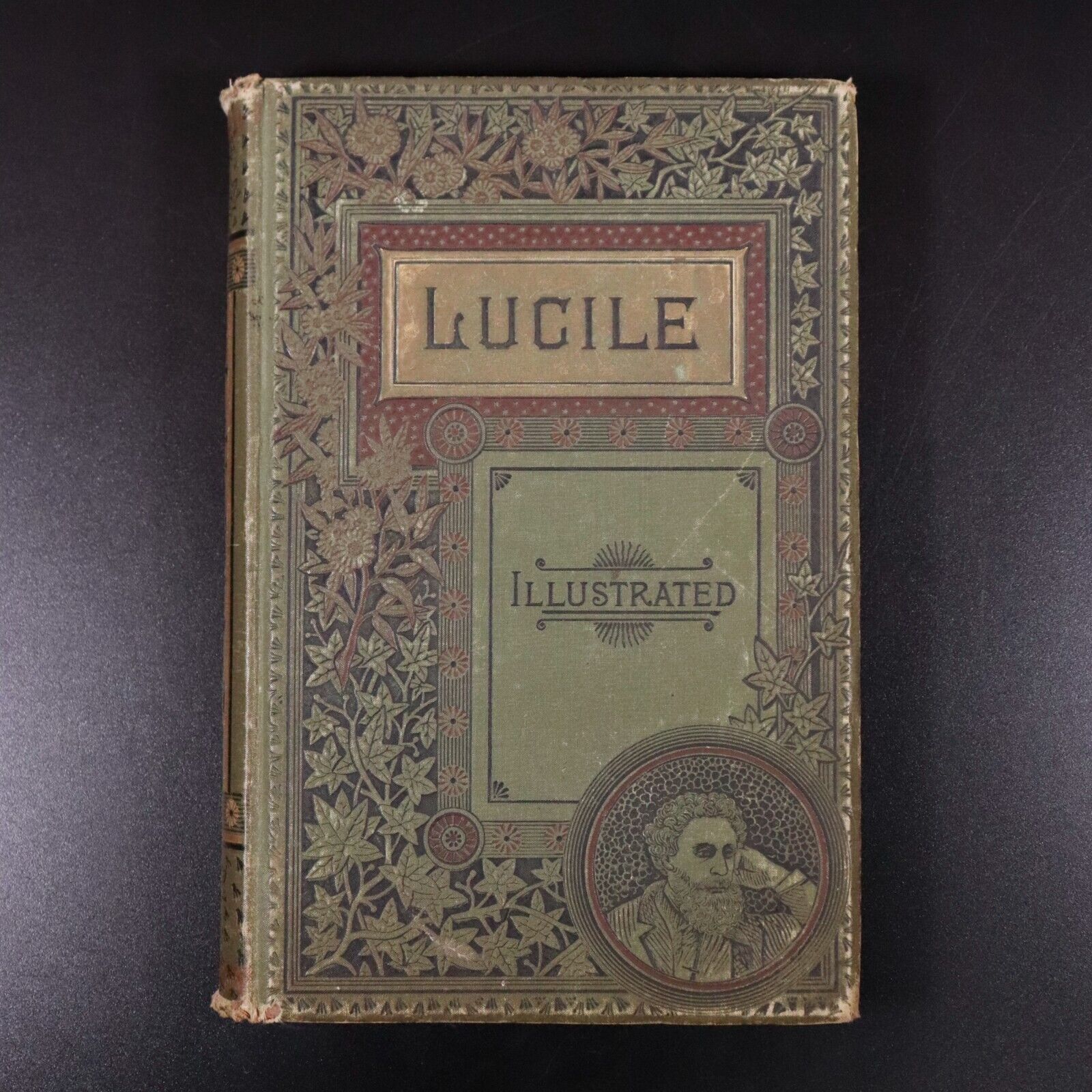 1885 Lucile by Owen Meredith Lord Lytton Antique British Fiction Literature Book