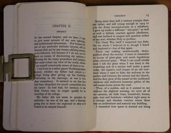 1929 The Architect by Clough Williams-Ellis 1st Ed. Antique Architecture Book