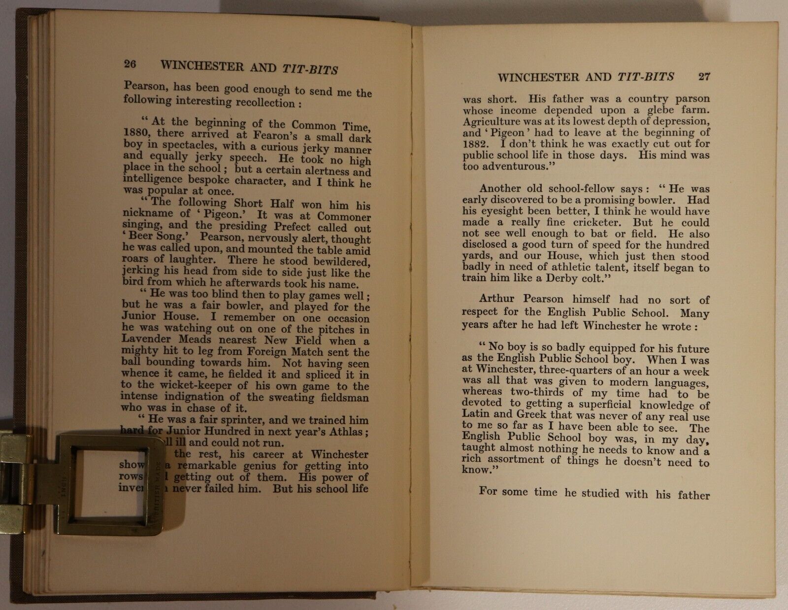 1922 The Life Of Sir Arthur Pearson Antique British Military History WW1 Book