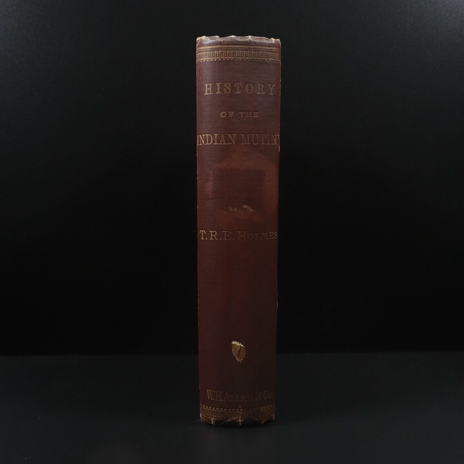 1891 History Of The Indian Mutiny by TRE Holmes Antique Military Book Maps 4th