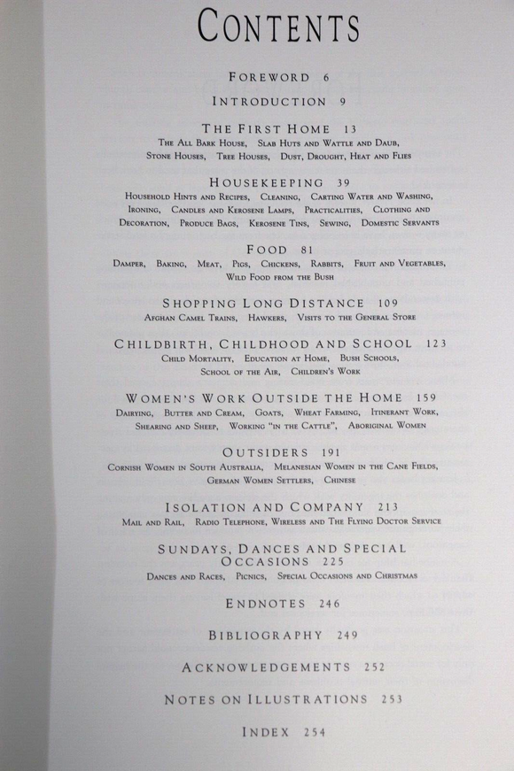 1990 Pioneer Women Of The Bush & Outback 1st Ed. Australian History Book