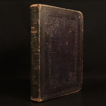 1871 The New Testament Of Our Lord Jesus Christ In Paragraphs Antiquarian Bible