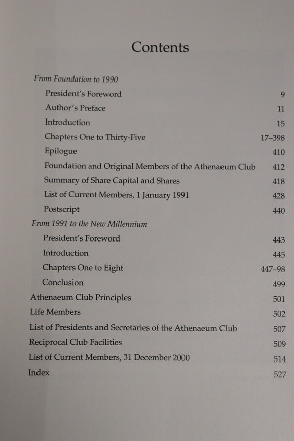 2001 Windows On Collins Street by J Pacini Australian History Book
