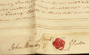 1772 Indenture Conveyance British Legal Document Manuscript Vellum Wax Sealed-11