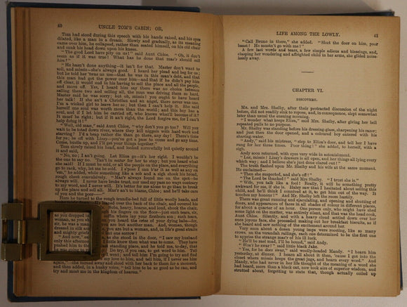 c1905 Uncle Tom's Cabin by Harriet Beecher Stowe Antique American Fiction Book