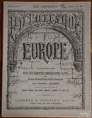 c1875 Picturesque Europe - Division 14 Antiquarian Engravings Plates Book-1