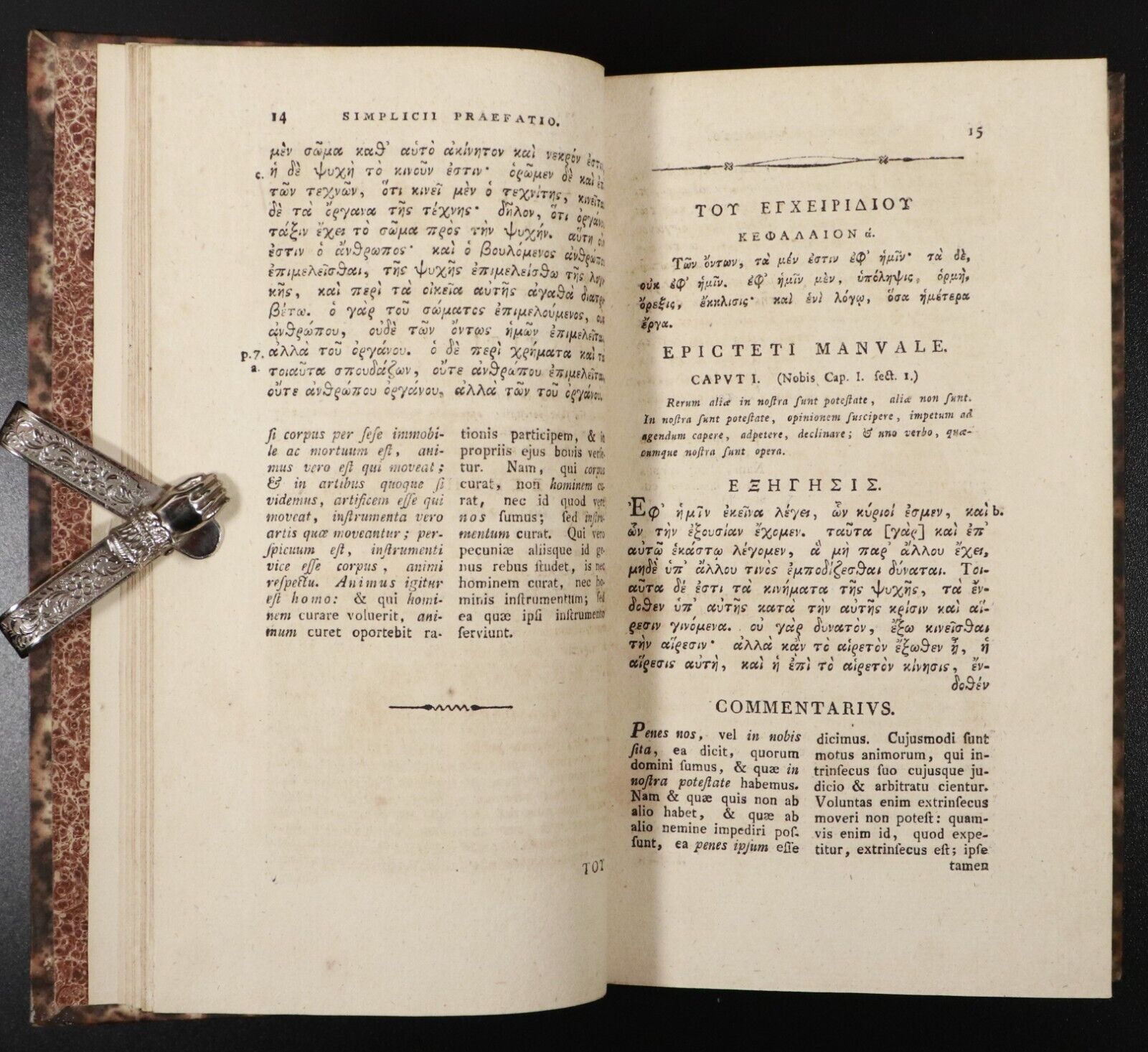 1800 2vol The Enchiridion Handbook Of Epictetus Antiquarian Philosophy Books