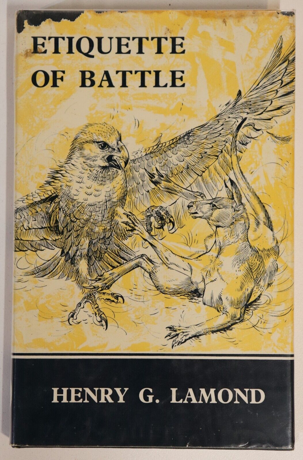 1966 Etiquette of Battle by Henry Lamond Antique Australian Natural History Book