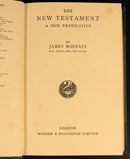 The New Testament by James Moffat c1932 Antique Illustrated Bible Leather Bind-5