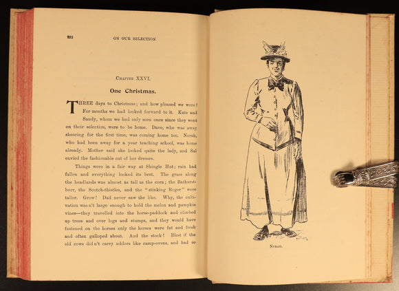 1903 On Our Selection! by Steele Rudd Antique Australian Literature Book