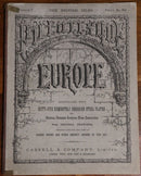 c1875 Picturesque Europe - Division 7 Antiquarian Engravings Plates Book-1