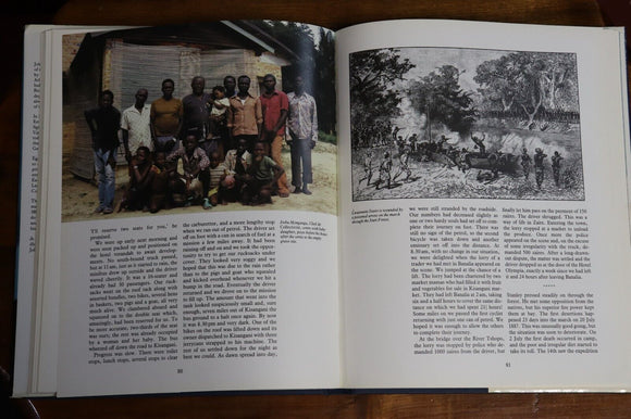 1990 In Stanley's Footsteps by J&J Batchelor 1st Edition Exploration Book