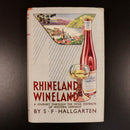 1951 Rhineland Wineland Wine Districts Of Western Germany History Book-7