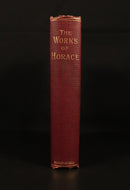 1893 The Works Of Horace Antique Roman Literature Book Poetry Quintus Flaccus-2