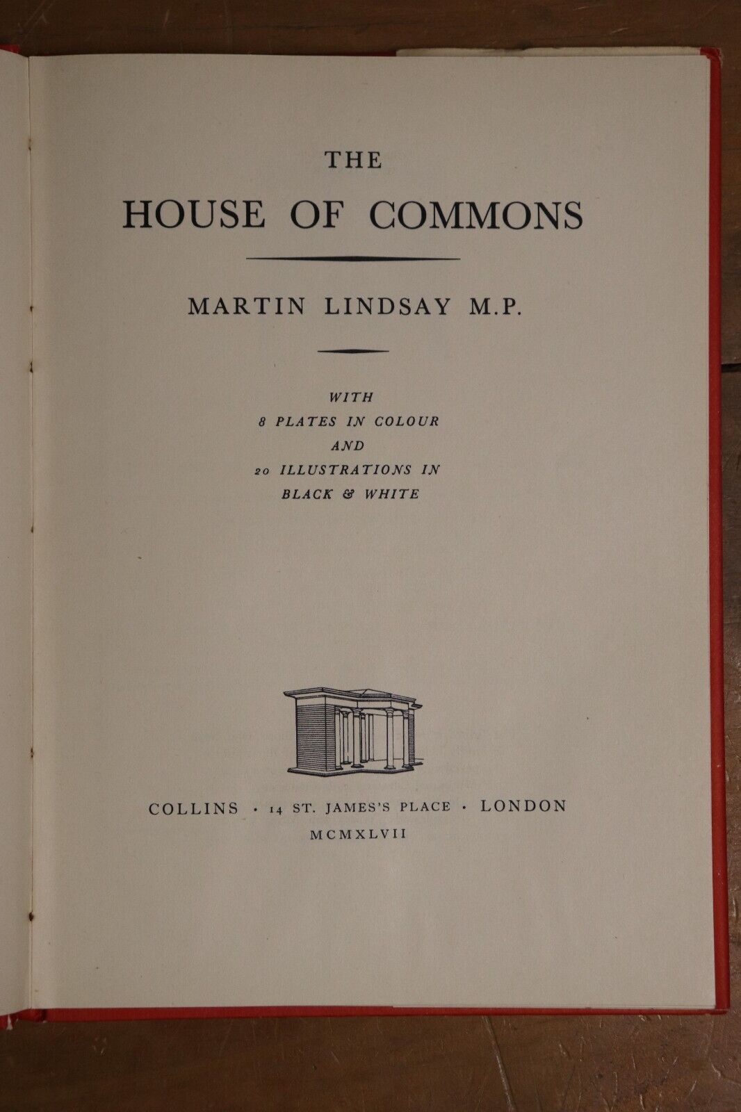 1947 Britain In Pictures - The House Of Commons Antique British History Book - 0