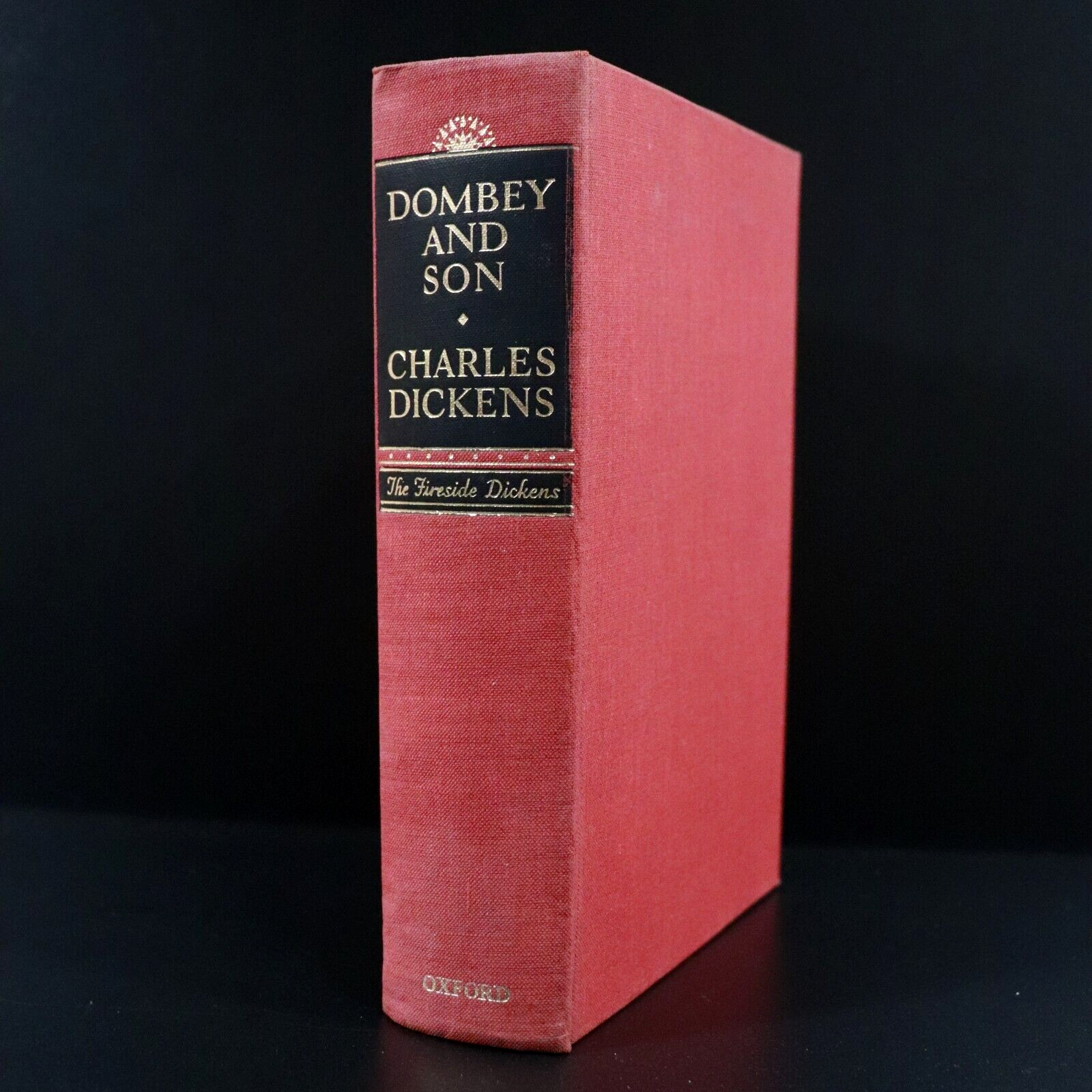 c1920 Dombey & Son by Charles Dickens Antique British Fiction Book Fireside