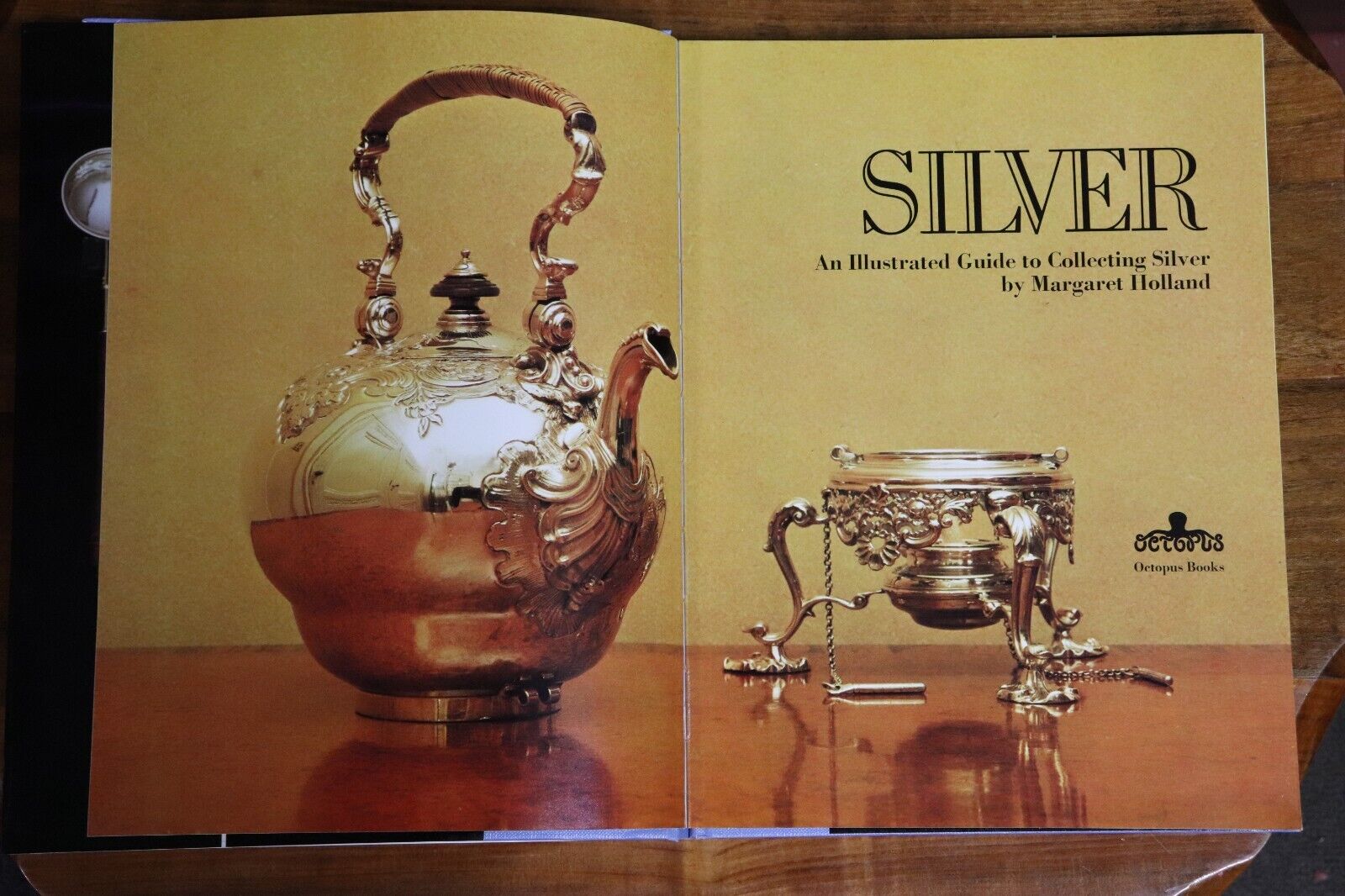 1973 An Illustrated Guide To Collecting Silver Heirloom Silver Reference Book - 0